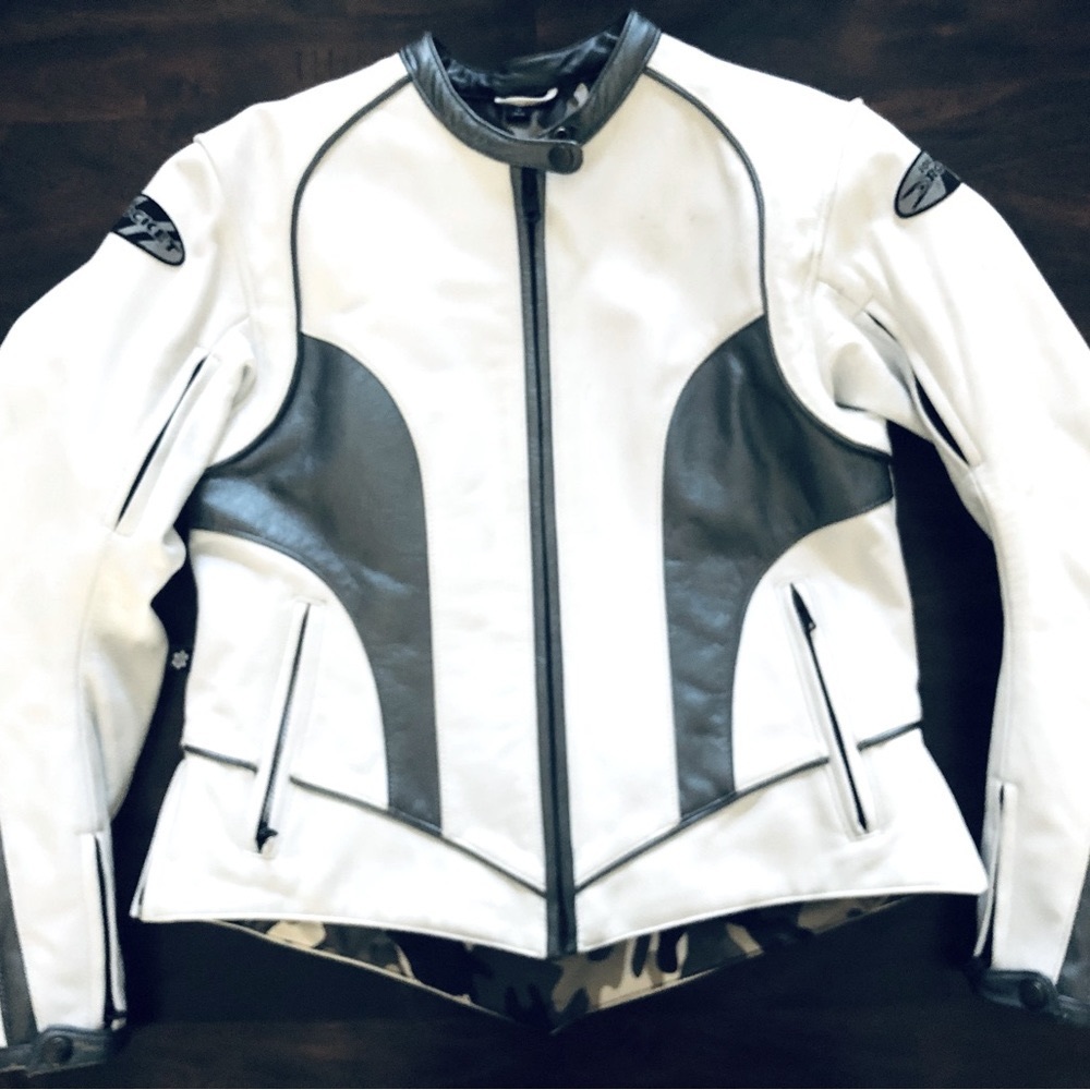 Joe Rocket Leather Motorcycle Jacket